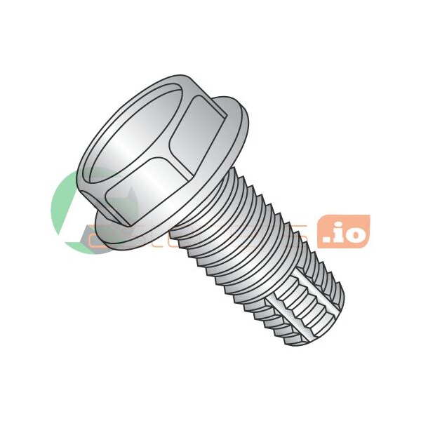 Newport Fasteners Thread Cutting Screw, 1/4"-20 x 3/4 in, Stainless Steel Hex Head Hex Drive, 1000 PK 174427 - main
